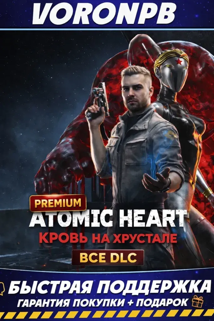 Atomic Heart Premium | ВСЕ DLC | Кровь на Хрустале | ГАРАНТИЯ | Аккаунт Steam
